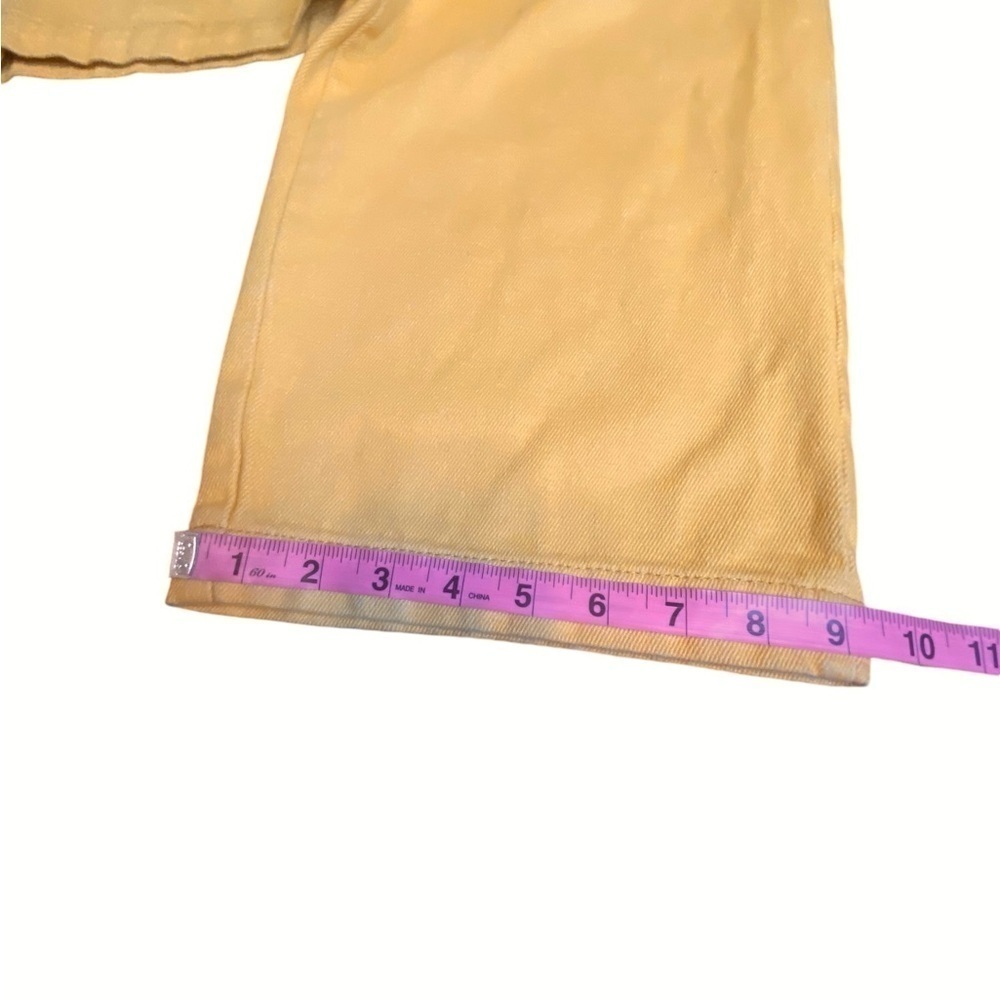 Urban Outfitters Yellow Denim Overalls Jumpsuit Women’s Size M - Picture 10 of 14